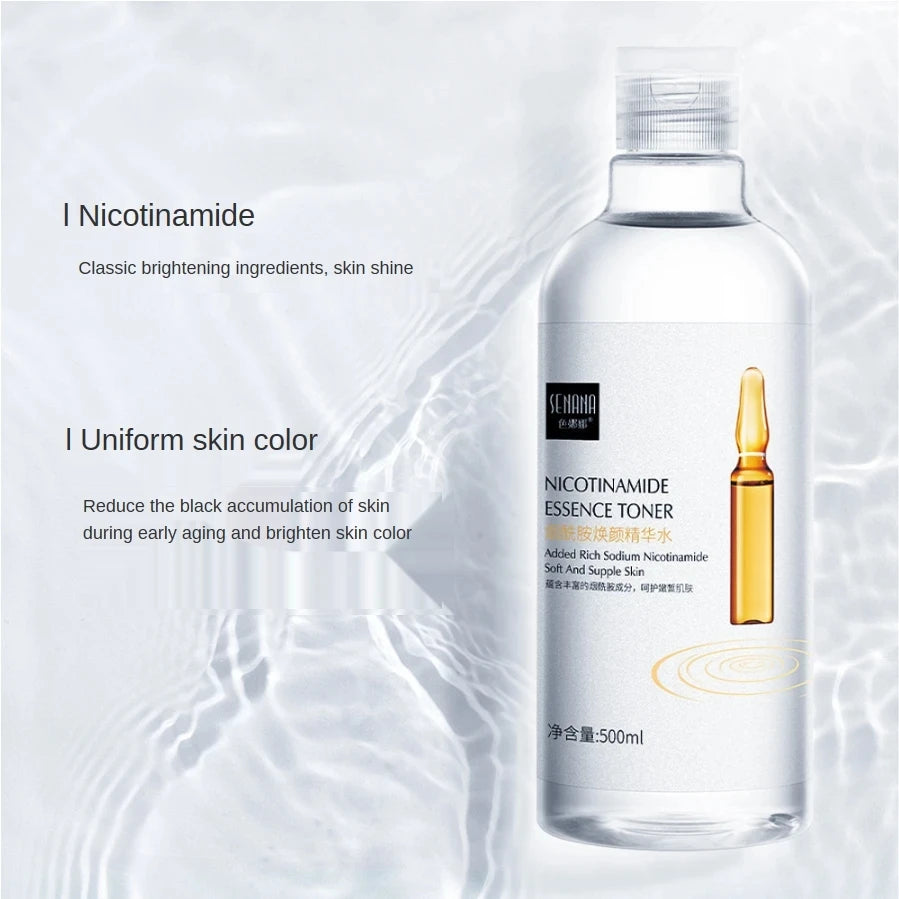Essência Facial 500ml Ácido Hialurônico e Niacinamida | Hidratação Máxima, Clareamento e Anti-idade. - Zincare