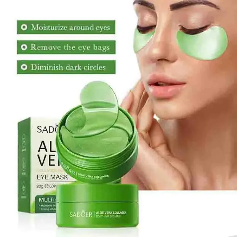 Máscara de Olhos Zincare 60pcs – Hidratação Intensa e Redução de Linhas Finas - Zincare