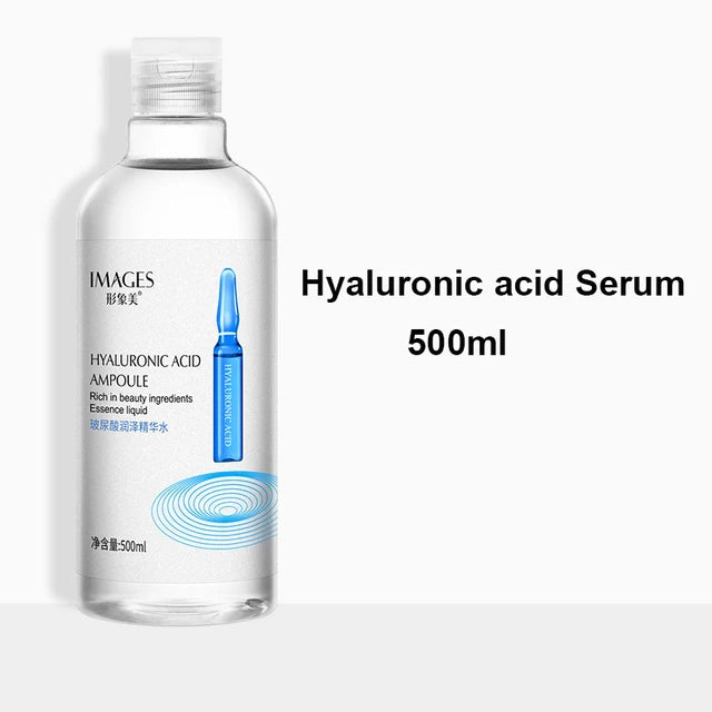 Essência Facial 500ml Ácido Hialurônico e Niacinamida | Hidratação Máxima, Clareamento e Anti-idade. - Zincare