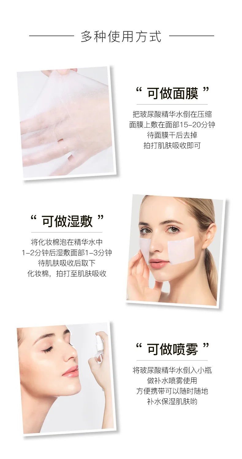 Essência Facial 500ml Ácido Hialurônico e Niacinamida | Hidratação Máxima, Clareamento e Anti-idade. - Zincare