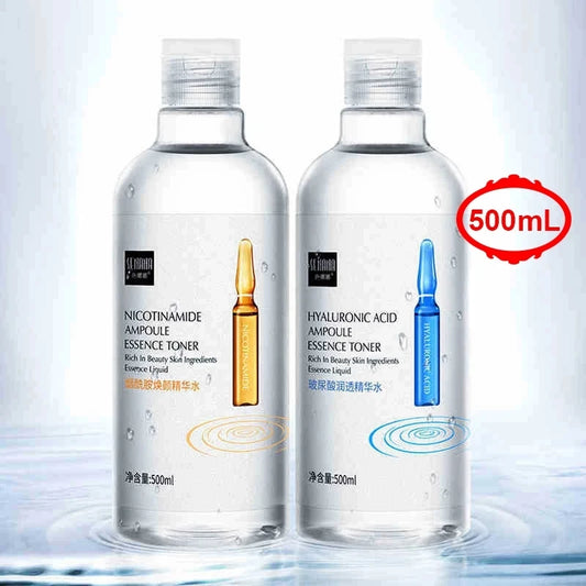 Essência Facial 500ml Ácido Hialurônico e Niacinamida | Hidratação Máxima, Clareamento e Anti-idade. - Zincare